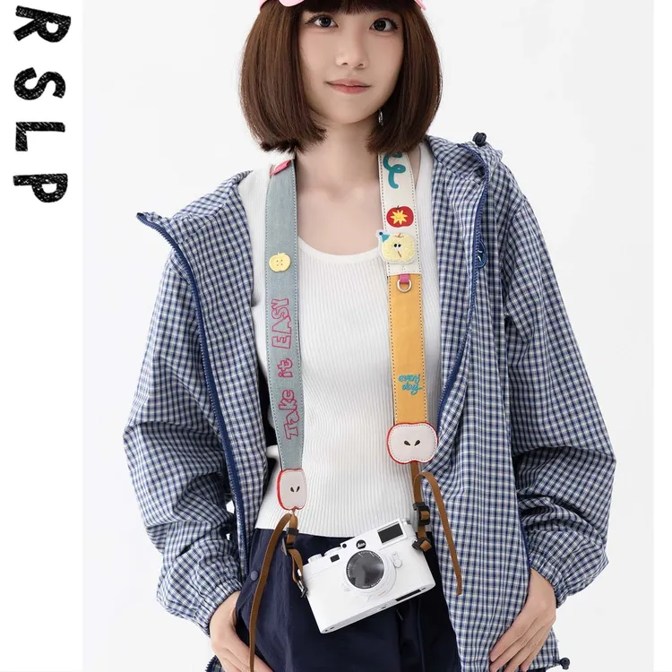 若素良品2025新款多功能运动相机手机微单反拍立得挂脖绳肩背包带