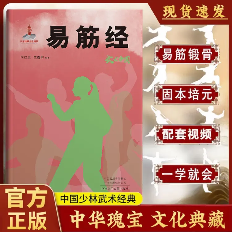 少林易筋经 易筋锻骨 固本培元 传承中华武学精髓 身心神采奕奕