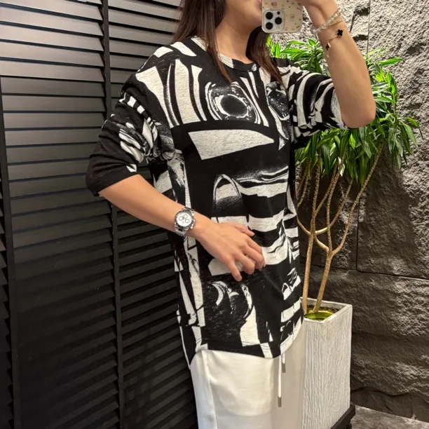 男士夏季高奢透气凉感防晒时尚T恤-708