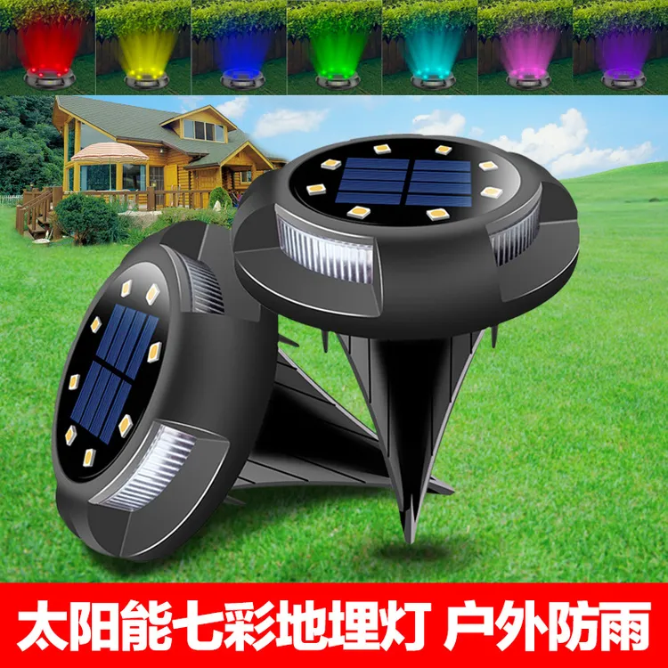太阳能户外灯防水不锈钢公园别墅草坪灯庭院地埋灯景观灯