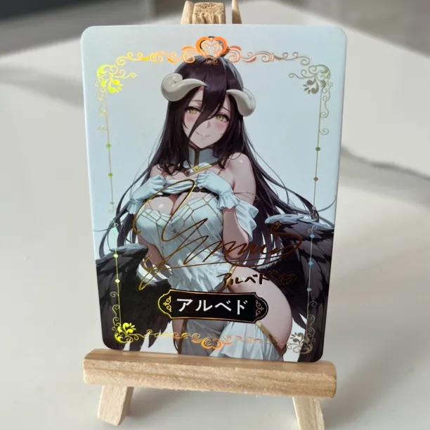Overlord 雅儿贝德 5张 金签闪卡