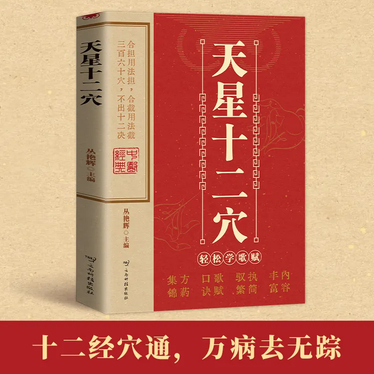 天星十二穴掌握人体十二经穴奥秘轻松自学人体密码穴位神奇魅力