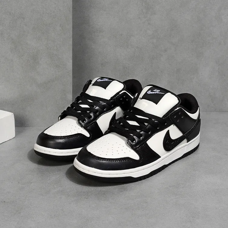 aj男鞋dunk时尚低帮黑白熊猫aj1休闲板鞋女鞋运动鞋百搭潮鞋