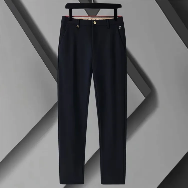 男士商务休闲裤高弹力免熨烫保暖百搭休闲长裤