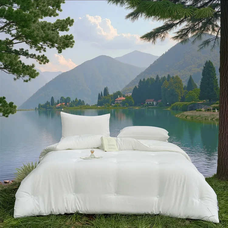 简约风绵柔春秋被夏被冬被纯色提花