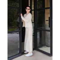 玉兰悠悠2025新款秋“星辰微光”亮片针织羊绒开衫法式潮牌时尚