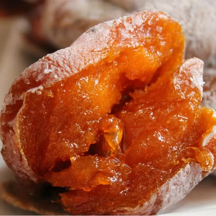 富平特级中大果柿饼农家自产自制独立精包装 自然霜冷冻保存