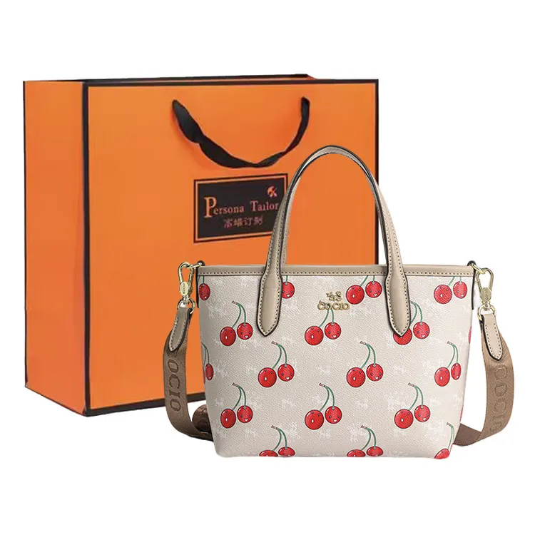 限定女包2025新款潮休闲夏季时尚百搭手提单肩印花斜跨简约托特包