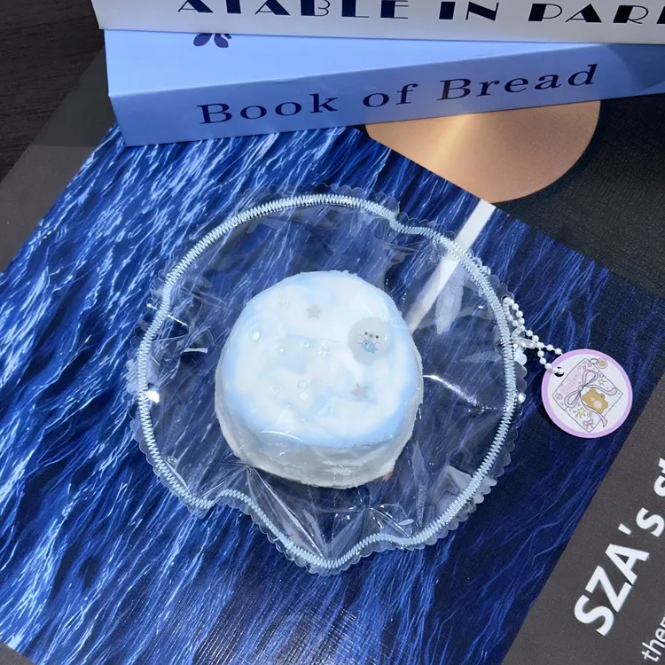 【Nibaile】抹面蛋糕食品级手工捏捏解压玩具[默认微瑕 介意勿拍]