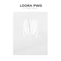 LOORAPWD/罗拉密码 夏季新款网纱抽绳凉感外套25CJBB0109N