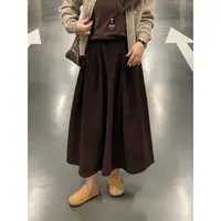 WenWen小个子2025新款气质显瘦百搭半身裙秋季高腰A字裙4324