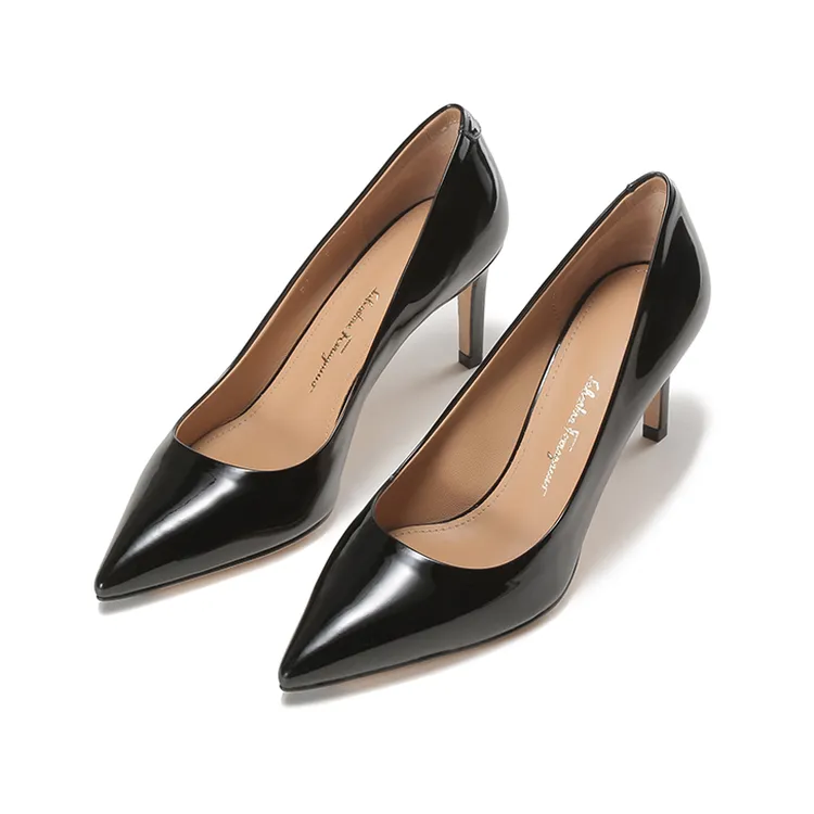 未使用 FERRAGAMO/菲拉格慕 女士尖头高跟鞋跟高7cm 0753920