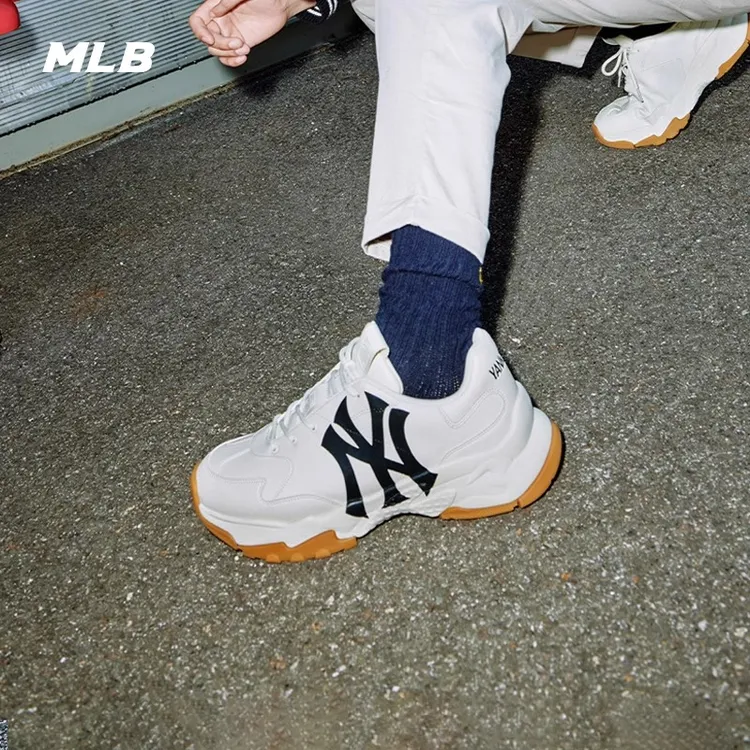 MLB官方 跑者美学经典运动厚底老爹鞋休闲鞋增高春夏 M24NSHC10