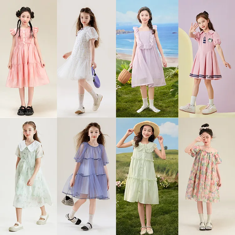 【直播专属清仓】贝蒂夏季洋气连衣裙2025夏款新款儿童女中大童裙子