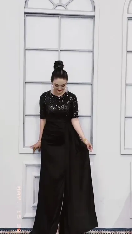 新款晚礼服长款适合伴娘团 乌鲁木齐发货