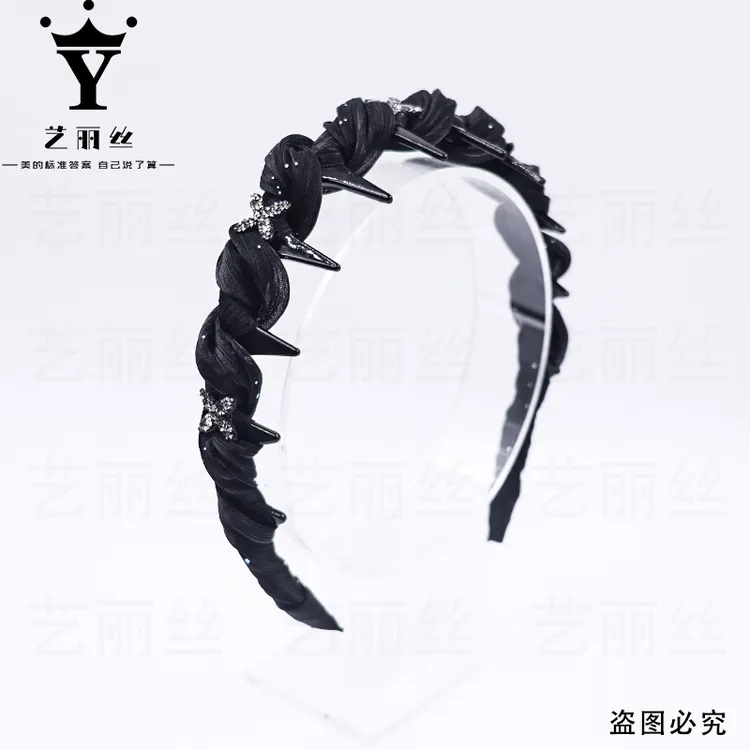 艺丽丝 东方之珠 高奢四叶草薄纱[四叶草发箍]  YL954
