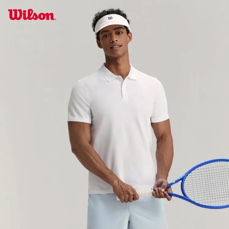 Wilson威尔胜官方流光风男子ENGINEER运动POLO衫WM20124