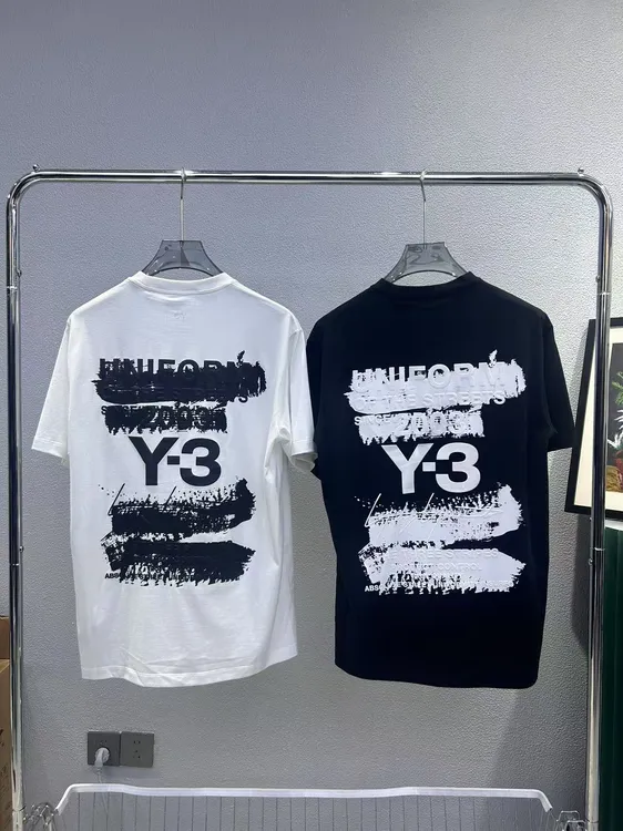 全新未使用Y-3 新款Y3 男女同款圆领短袖T恤 JM7815 JN4879