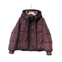 休闲风短款羽绒服休闲女装上衣外套Y767