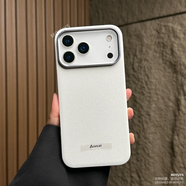 适用iPhone苹果17promax手机17pro防摔16promax素皮15高端14套pro