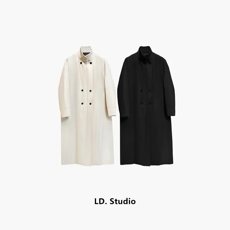 【高级女装】羽绒服女冬大廓形新款鹅绒长款高级感保暖系列LDW1951