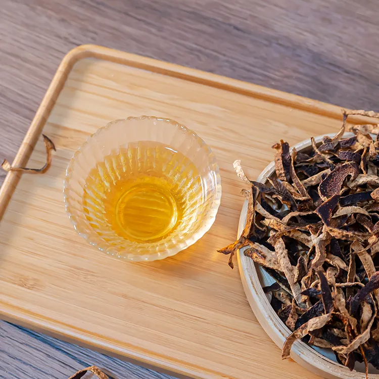 2018南坦金丝狗腩冬后大红陈皮丝正宗新会陈皮茶 