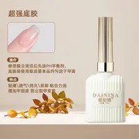 戴妮娜美甲功能甲油胶【超强底胶+镀晶封层】美甲店适用