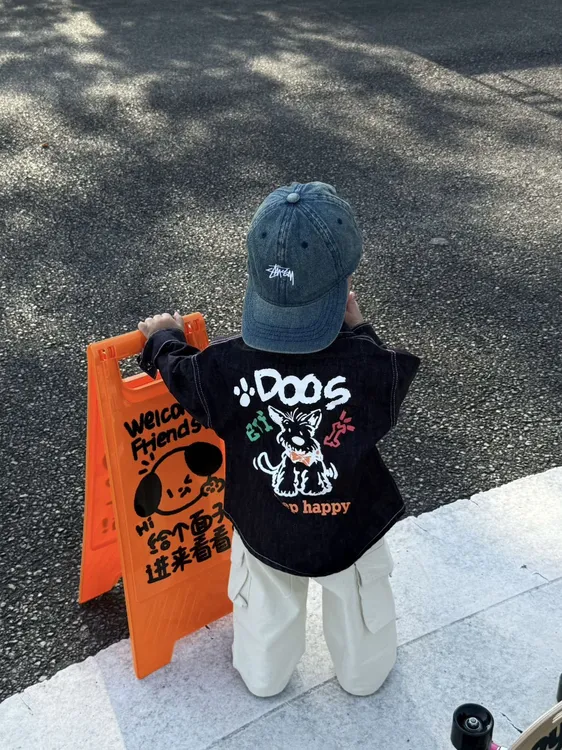 亲子 潮童 时尚 分体