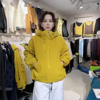 娟儿家常规常规款纯色连帽秋冬外套短外套保暖秋季百搭女