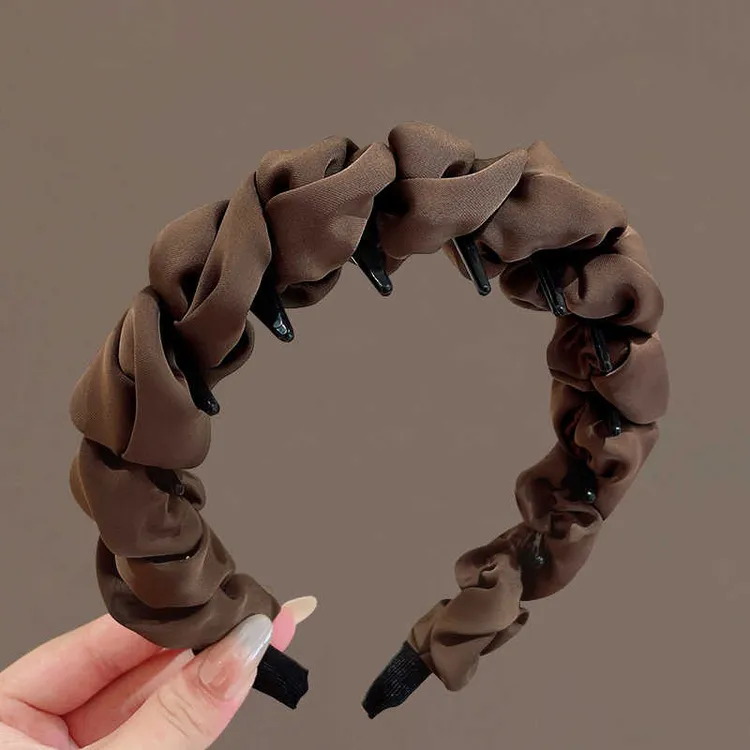 轻奢云朵泡泡发箍女款高级感洋气时尚增高颅顶显脸小头箍压发发卡