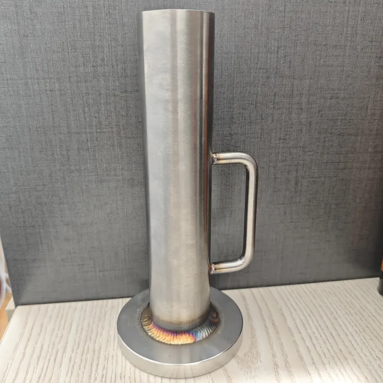 304 不锈钢小桶带把手内径 48mm 高度 250mm 壁厚 3mm