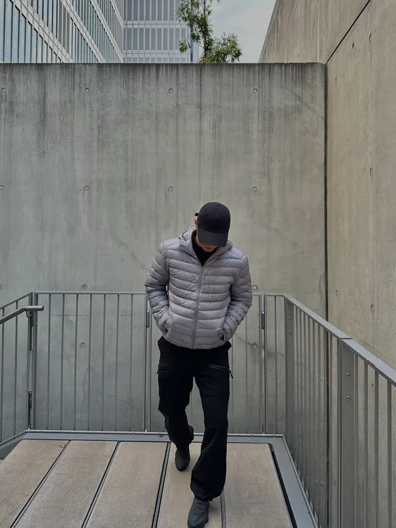 HIDLIE【战骨】新国标90白鸭绒排骨羽绒服连帽轻薄户外