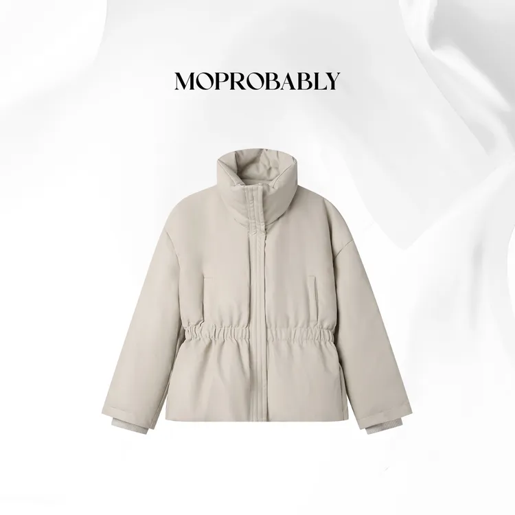 Moprobably贝贝「漠艺」"新国标90白鸭绒"时尚百搭羽绒服B5468016