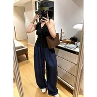 SP 极力推荐！ 特定面料料子超好 厚实牛仔休闲慵懒松弛阔腿裤