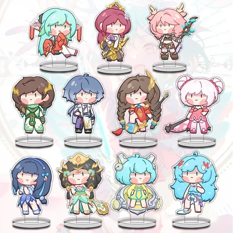 王者荣耀周边迷你立牌西施少思缘大乔小乔可爱学生桌面高颜值摆件