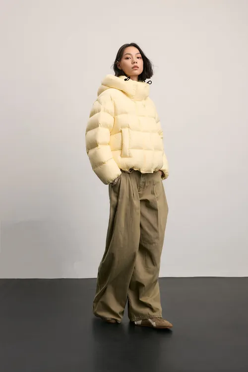 L·Y·S/露韵诗云感泡芙长期主义短款羽绒服女冬082