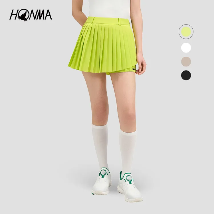 HONMA高尔夫女士短裙清爽有型不粘身舒适轻盈时尚百搭HWMX902R213
