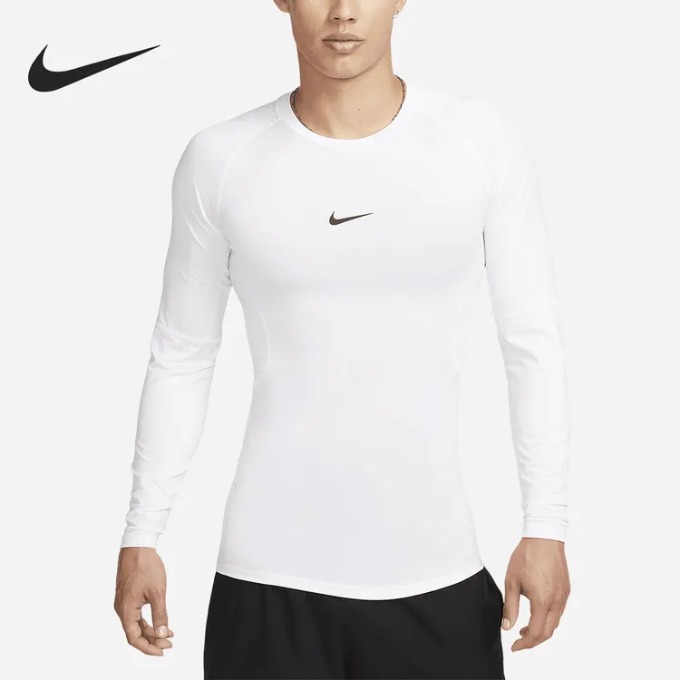 Nike/耐克正品Pro Dri-FIT男士速干紧身长袖T恤FB7920-100
