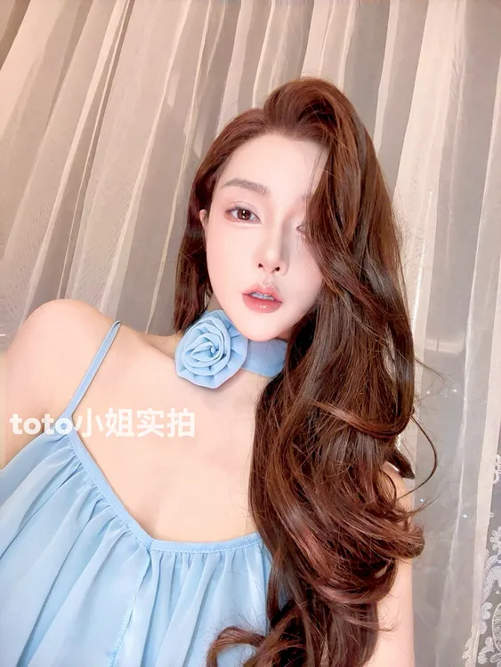 【氧气黑茶】卷发·免发网免贴胶半蕾丝隐形无边逼真进口丝假发头套