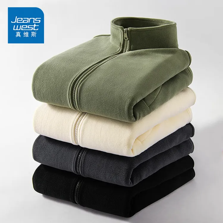 真维斯双面奥粒绒外套男秋冬季2025新款冲锋衣抓绒内胆摇粒绒夹克