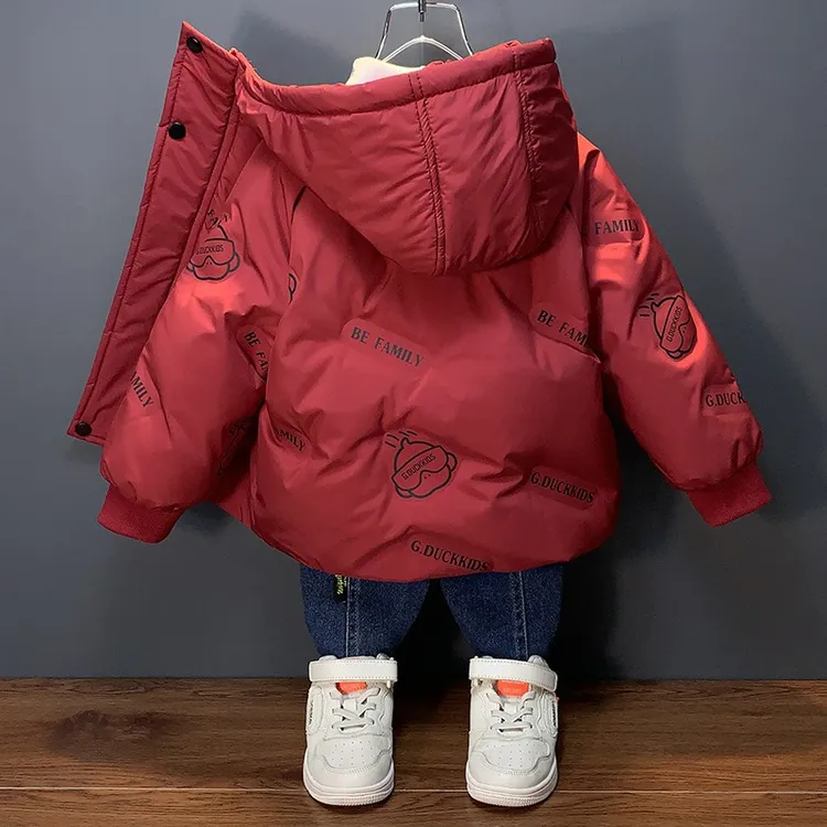 Bala巴拉童年男童羽绒服秋冬季2025新款过年喜庆衣服儿童装宝