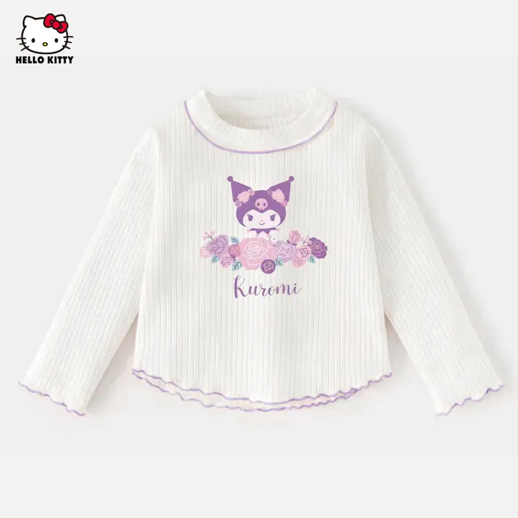 HELLO KITTY女童卫衣2025秋季新款中大童时尚洋气舒适休闲百搭潮 