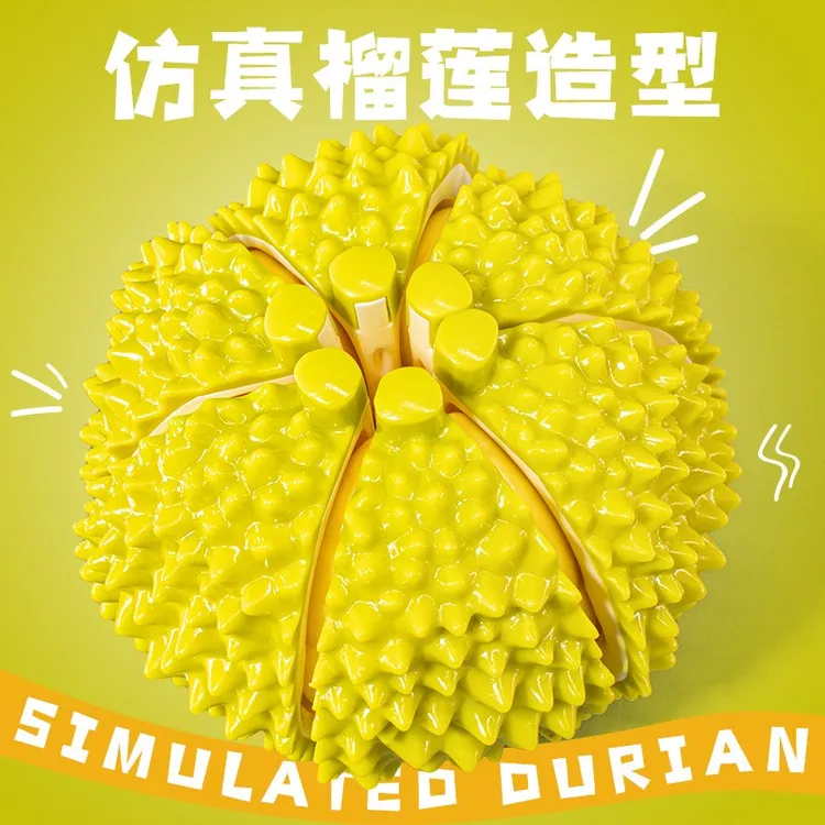 新款榴莲切切乐仿真可剥皮可切过家家玩具解压创意儿童水果切切乐