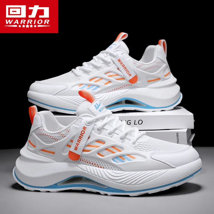 回力跑步运动鞋爆款2025新款干净感痞帅男鞋冬季透气百搭休闲鞋子