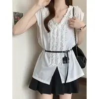 【T恤】高档新款上衣设计感时装女装服装7916[XSLF]Q