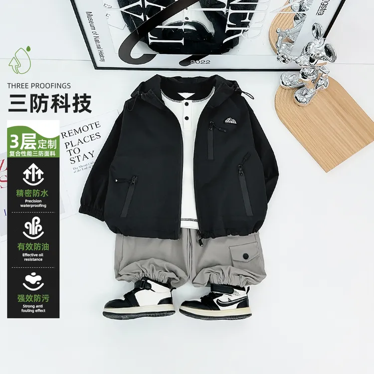 童装男童外套秋冬季2025新款儿童夹克 BQ251092Y 悠悠童话童装