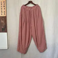 【大梅子推荐】设计款双纱老爹裤X6671E