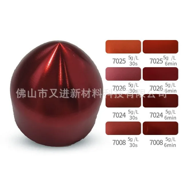 厂家直销铝合金染料阳极氧化耐晒耐光直接染料红色