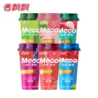 香飘飘meco蜜谷果汁茶水果茶饮料杯桃桃红柚网红即饮品