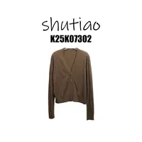 【SHUTIAO】2025秋冬：新款小众设计款开衫K25K07302